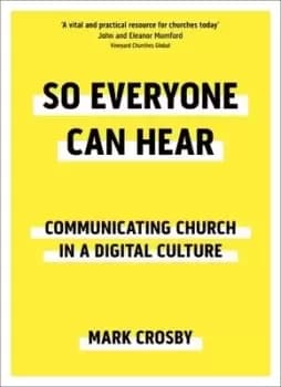 So everyone can hear by Mark Crosby