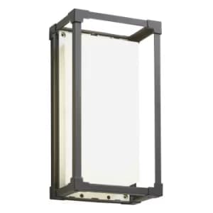 Zinc LED Lantern 18W Cool White PESSAC Black