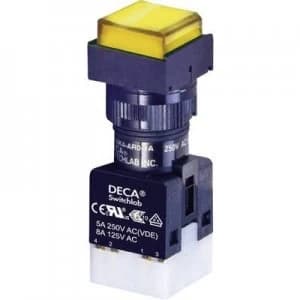 DECA ADA16S6 MS1 B2KY Pushbutton 250 V AC 5 A 1 x OffOn IP65 momentary