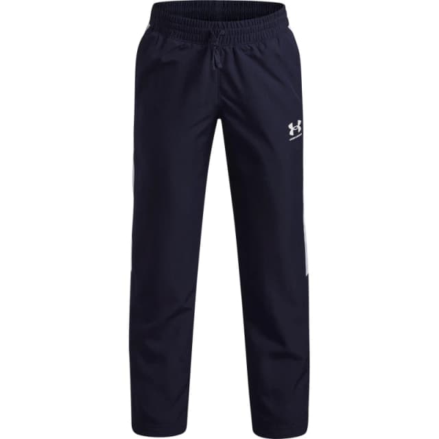 Under Armour Kids Rival Fleece Closed Hem Joggers Navy/White male 7-8 (S)