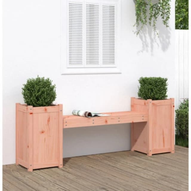 vidaXL Planter Bench 180x36x63cm Solid Wood Douglas, Brown 825168
