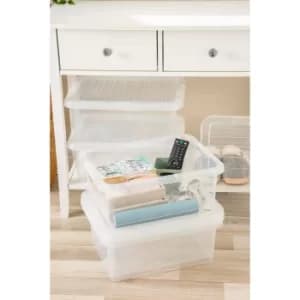 Pack of 5 Clear Crystal Boxes and Lids