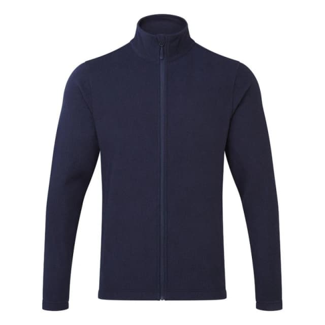 Premier Premier Men Recyclight Microfleece Full Zip Jacket in Navy Size: Small Navy S Male 5063425829057