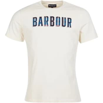 Barbour Lomand Logo T-Shirt - white WH52