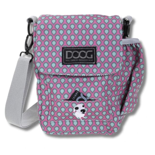 DOOG Walkie Bag - Luna - Pink With Tear Drops Holdalls SB06 Pink 79935406000