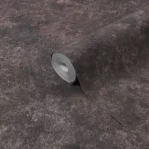 Boutique Smokey Quartz Concrete Effect Smooth Wallpaper