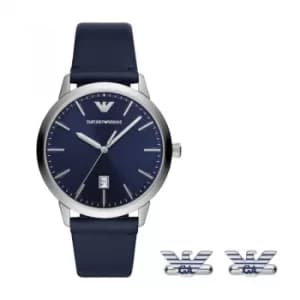 Emporio Armani AR80042 Watch Cufflinks Gift Set