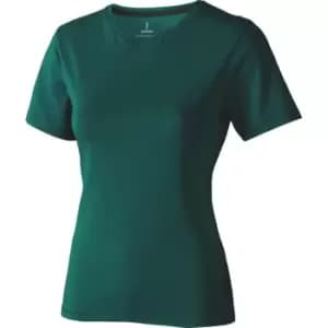 Elevate Womens/Ladies Nanaimo Short Sleeve T-Shirt (M) (Forest Green)