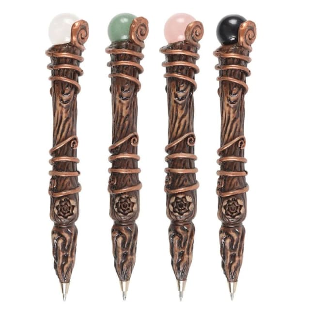 Something Different Something Different Wand Crystal Pen (Pack of 16) in Brown Brown One Size Unisex 5063703427777