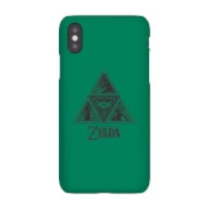 Nintendo The Legend Of Zelda Triforce Phone Case - iPhone X - Snap Case - Gloss
