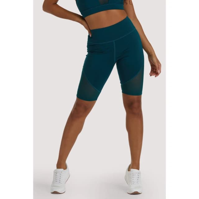 Wolf and Whistle Eco Teal Panel Shorts Teal female 8