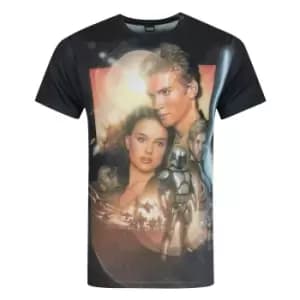 Star Wars Mens Attack Of The Clones Sublimation T-Shirt (M) (Multicoloured)
