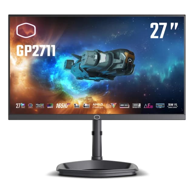 COOLER MASTER Tempest GP2711 Quad HD 27" VA Mini LED Gaming Monitor - Black 4719512141977