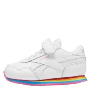 Reebok Royal CL Jog 3 1V Shoes - Cloud White / Cloud White / Tr