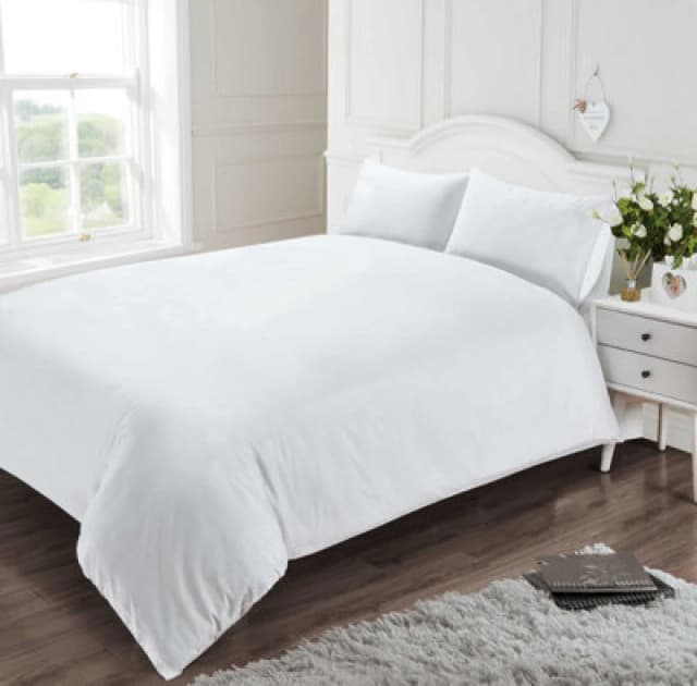 Rapport Home 400 Thread Count Fitted Sheet White