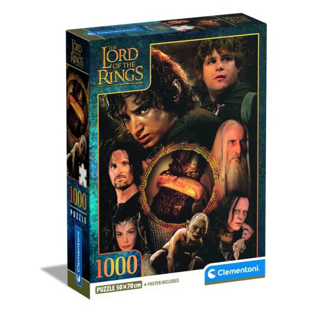Clementoni The Lord Of The Rings 1000 Piece Jigsaw Puzzle 1