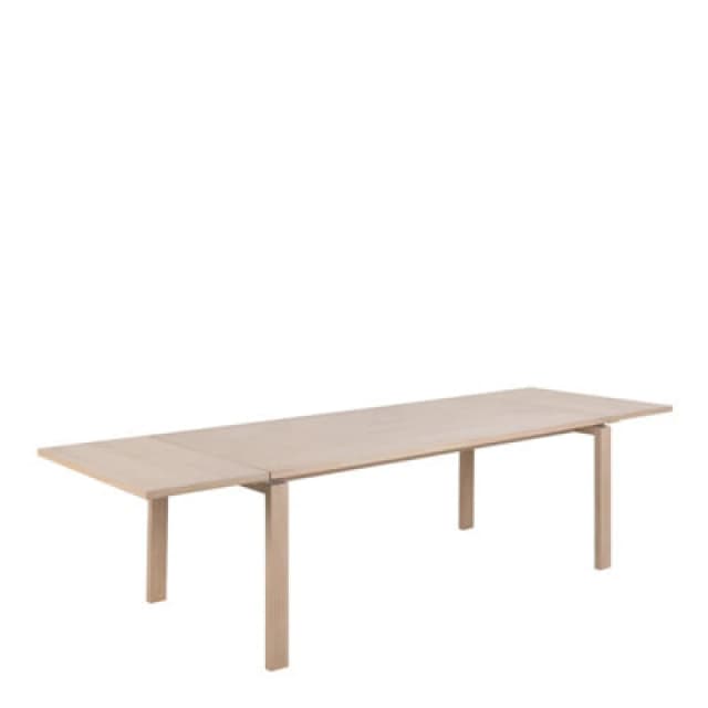 Furniture To Go Linley Extendable Dining Table In White Oak 200/300 X 100 X 75Cm
