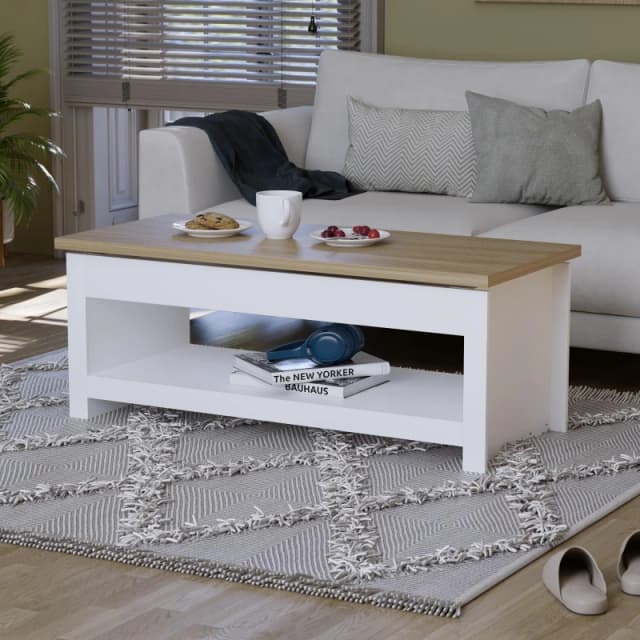 Lassic Vida Designs Arlington Sliding Top Coffee Table White unisex One Size
