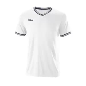 Wilson High V-Neck - White