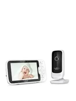 Hubble Nursery Premium 5'' Video Baby Monitor, White