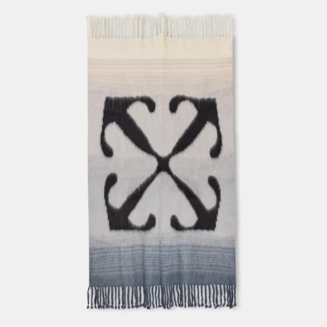 Off White Blanket Beige unisex One Size