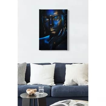 Kanvas Tablo (50 x 70) - 32 Multicolor Decorative Canvas Painting