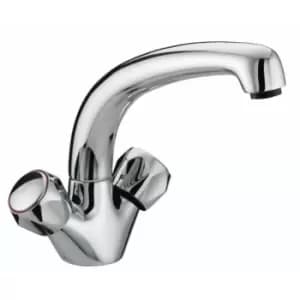 Bristan Value Club Kitchen Monobloc Sink Mixer Tap 167 X 202mm Chrome Vac Snk C Mt