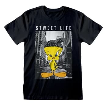 Looney Tunes - Stweet Life Unisex Small T-Shirt - Black