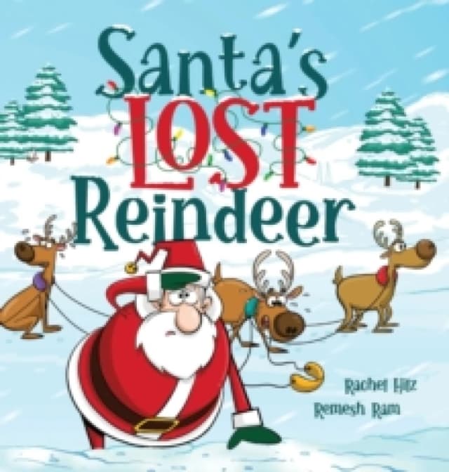 Rachel Hilz Santa's Lost Reindeer Book Multi unisex