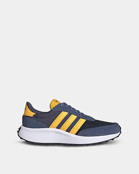 Adidas adidas Run 70s Trainers Navy/Yellow Male 7 AD85501