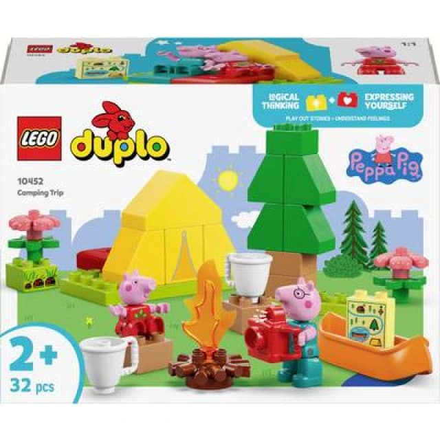LEGO DUPLO LEGO DUPLO Peppa Pig Camping Trip Buildi Male VI57501