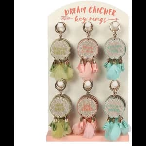 Boho Dream Catcher Hanging Key Chain Pack Of 30