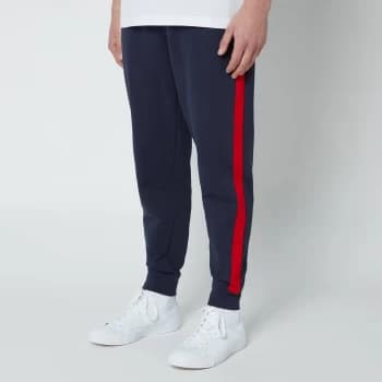 Tommy Jeans Mens Mix Media Basketball Jogger Pants - Twilight Navy - M