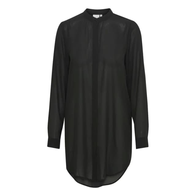 Ichi Long blouse For Her Ichi Cellani SH2 Noir Female 36