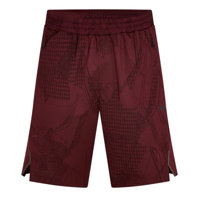 Boss Mens Hecon Desert Active Short Sleeve Polo Shirt Medium Red male S