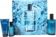 Davidoff Cool Water Gift Set 75ml Eau de Toilette + 50ml Shower Gel + 15ml EDT