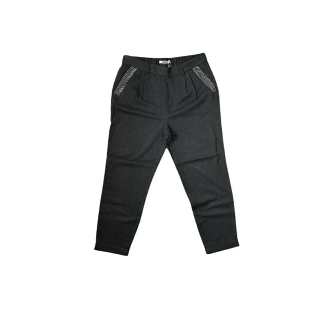 Only Womens Trousers Only Onlnicola Em Loose Gris Female XS