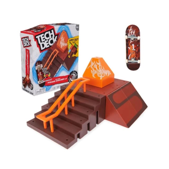 Tech Deck X Connect Toy Machine Pryamid Shredder Play Set Multi