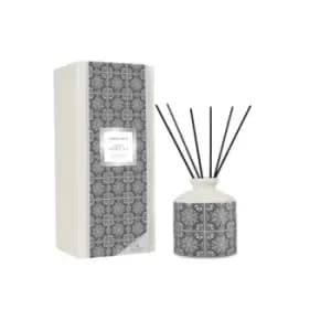 Fired Earth by Wax Lyrical Reed Diffuser Large Ceramic Silver Needle Tea