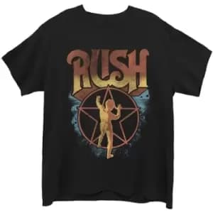 Rush - Starman Unisex X-Large T-Shirt - Black