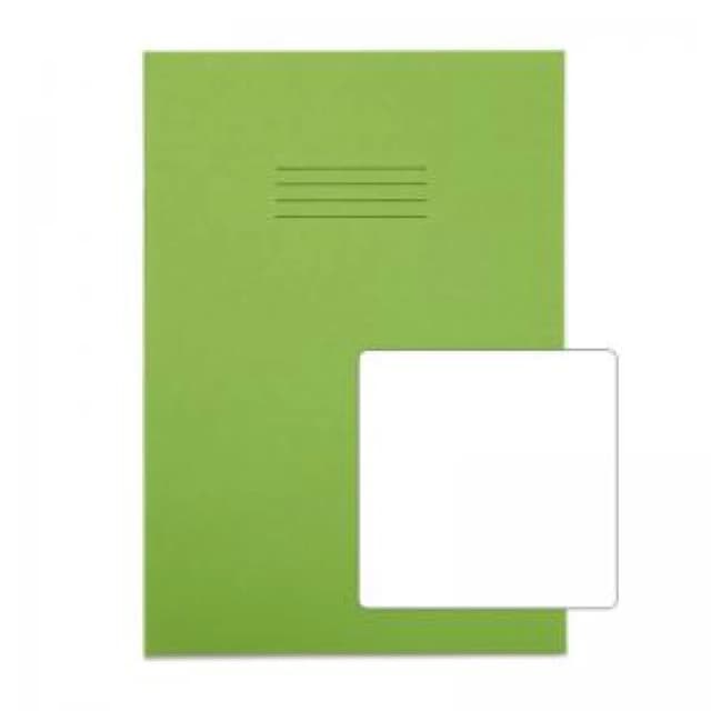 RHINO A4 Exercise Book 64 Page, Light Green, B (Pack of 50)