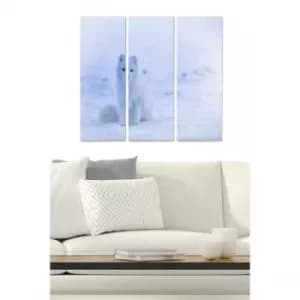 MDF1979445 Multicolor Decorative MDF Painting (3 Pieces)