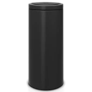 Brabantia Flat Lid 30L Touch Bin - Black