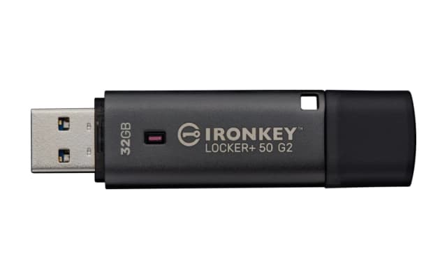 Kingston Technology Kingston Technology IronKey 32GB Locker Plus 50 G2, FIPS 197, AES-256 IKLP50G2/32GB