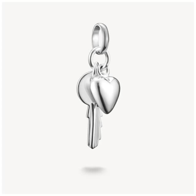 Thomas Sabo CC1233-001-21 Silver Key with Heart Charm Jewellery
