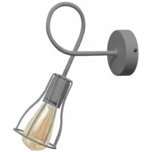 Netlighting Oxford Wall Lamp Grey 10cm
