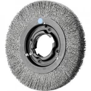 PFERD HORSE round brush uncoated 200 x 50 mm wire thickness 0.3mm With hole + adapter set AK 32-2 43701260