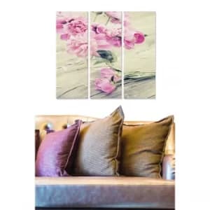 MDF285657038 Multicolor Decorative MDF Painting (3 Pieces)