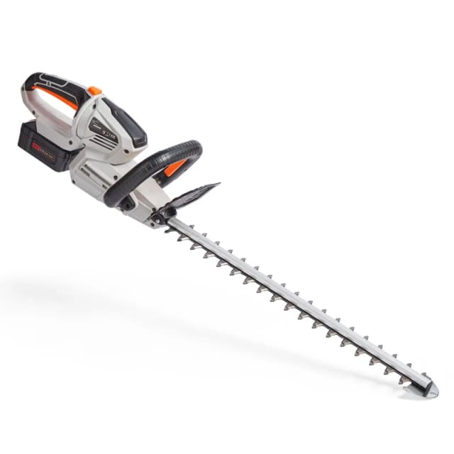 Vonhaus Cordless Hedge Trimmer 40V, Aluminium Electric Hedge Cutter W/ Battery, Charger, 510mm Cutting Length, Double Blade Action