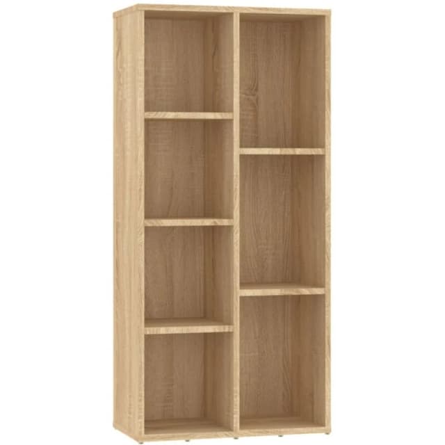 VIDAXL Vidaxl - Book Cabinet Sonoma Oak 50x25x106cm Engineered Wood 801110